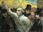 Honore  Daumier, The Uprising